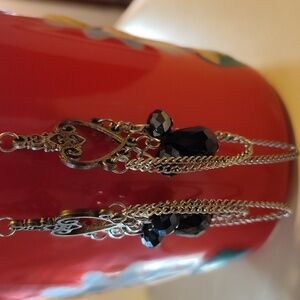 Heart Dangle Earrings